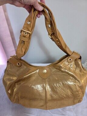 Vintage Jimmy Choo Egypt Gold Bag